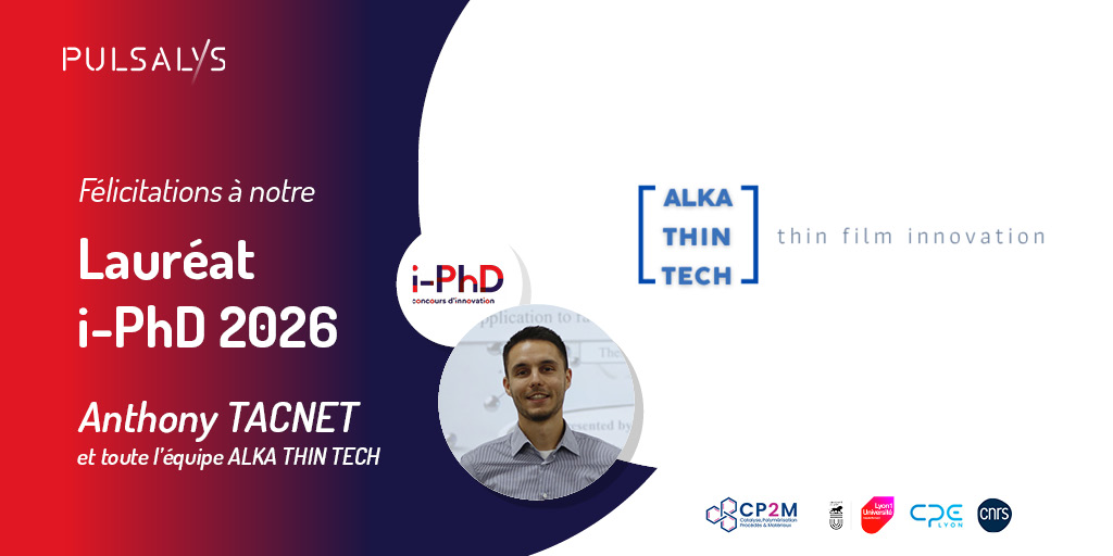 Prix i-PhD 2026 pour Alka Thin Tech